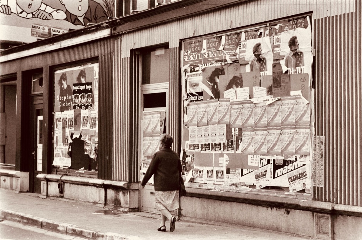 Historischer Immigrationsschild