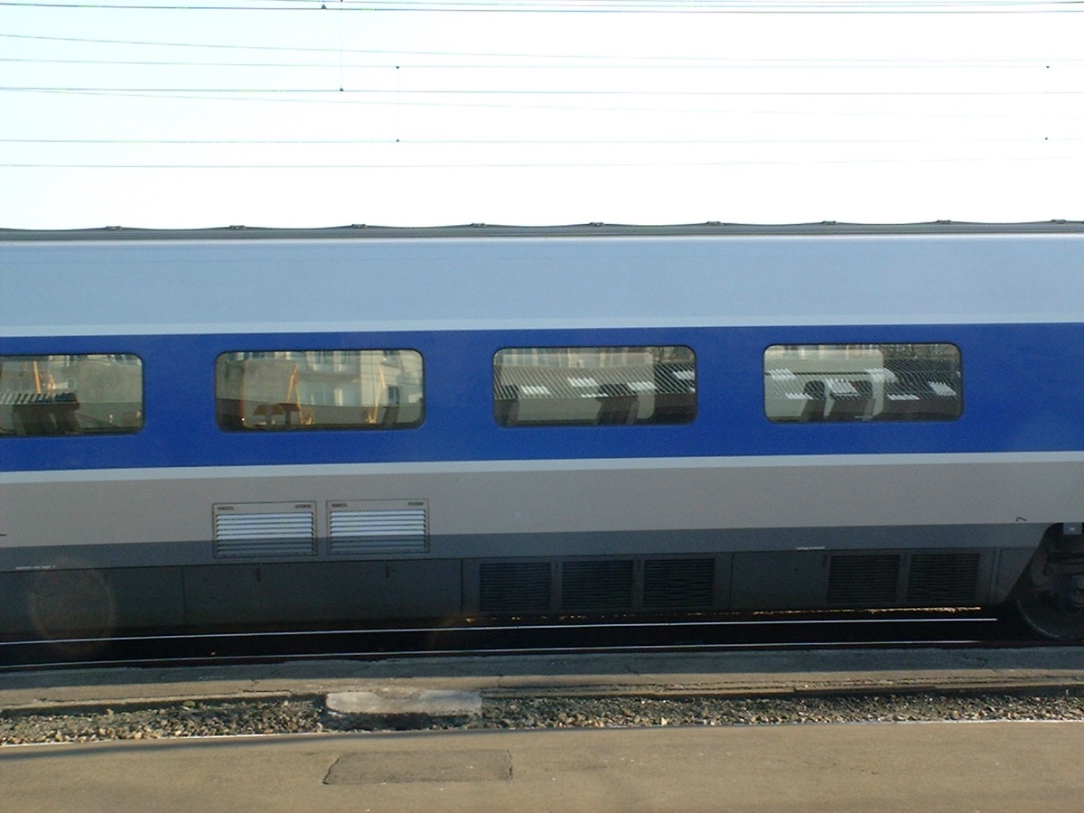 estación de tren en francia