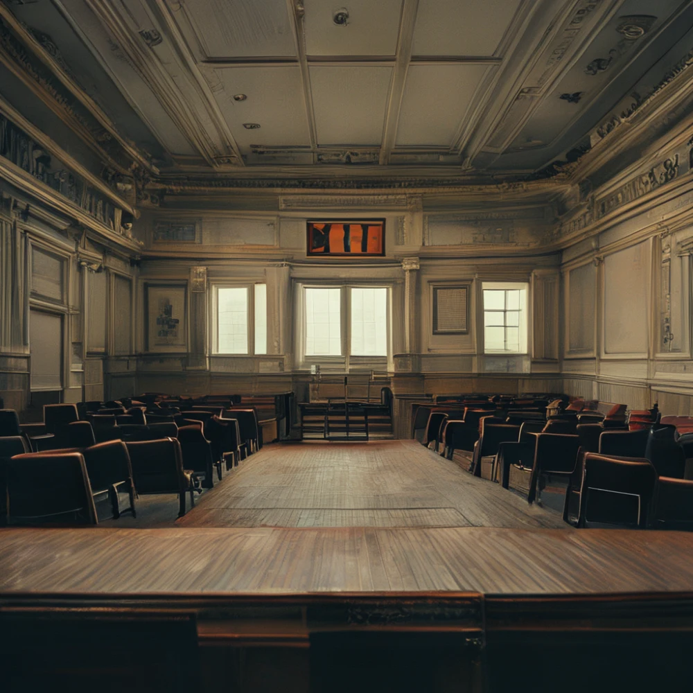 French public debate room