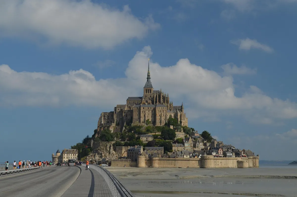 castle, bay, history, france