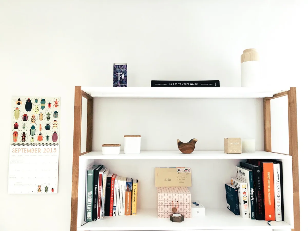 furniture, interior design, minimalist, room, shelves, vase, minimalist, minimalist, room, shelves, shelves, shelves, shelves, shelves, France, Île-de-France, P